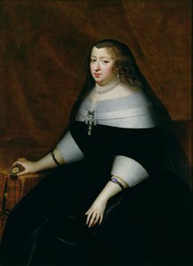 Portret van Anna van Oostenrijk